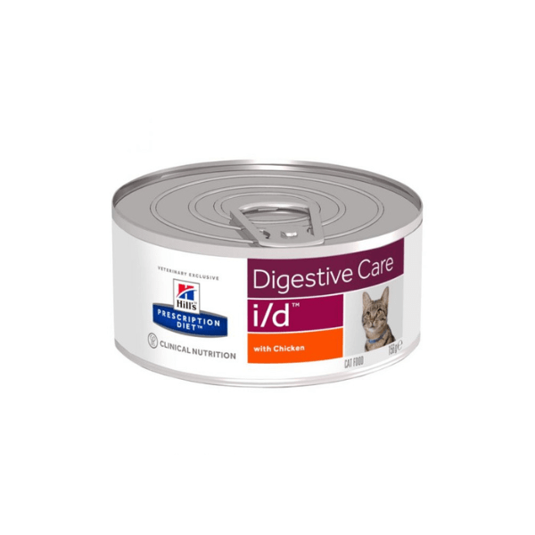Hills - Adulto - Gato - I/D - Cuidado Digestivo - Pate Lata - 156g