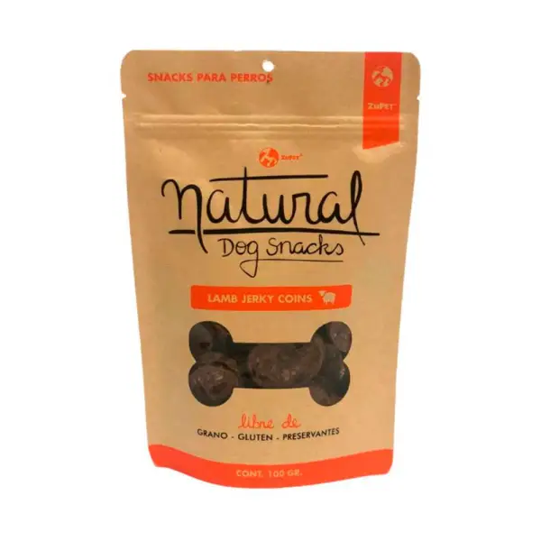 Natural  - Lamb Jerky - ZuPet - Snacks Perro 