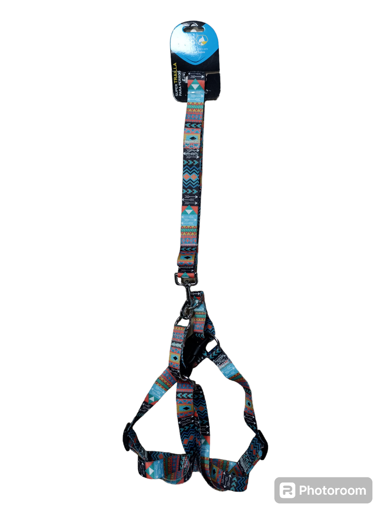 Arnes - Trailla - Diseños nativos - L - Wonder - Dog