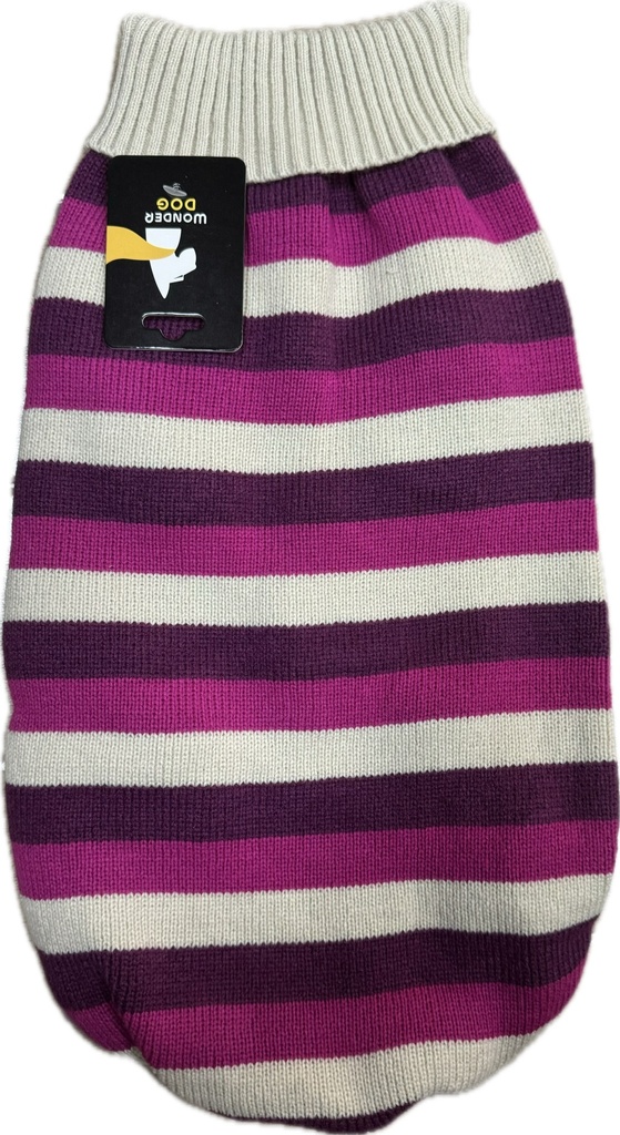 Ropa - Lana - Franjas Hembra- XL - Wonder Dog