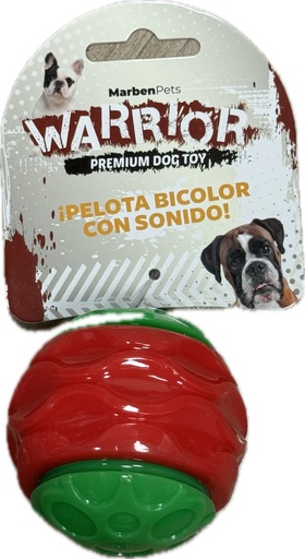 Juguete - Warrior - Pelota Bicolor con Sonido