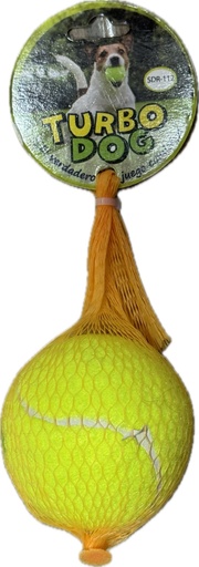 Pelota Tenis - Turbo Dog - 6.3 cm