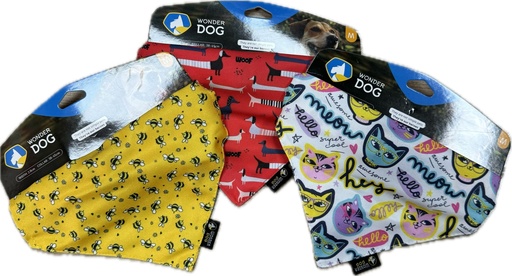 Collar con Bandana - Perro - Wonder Dog - M