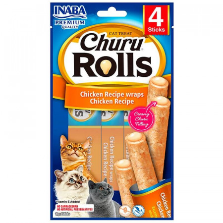Churu - Rolls - Gato - Chiken - Pollo - 40g