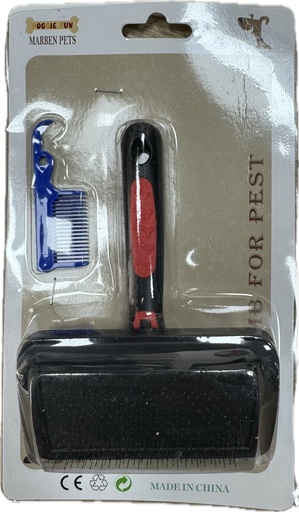 Cepillo - Carda - Rasqueta - Marben Pets - Grande