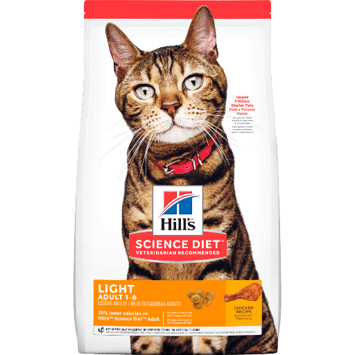 Hills  Adulto  Gato  Ligth - 1,81 Kg