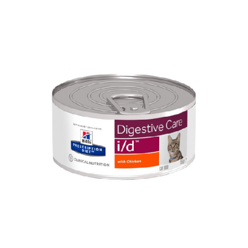 Hills - Adulto - Gato - I/D - Cuidado Digestivo - Pate Lata - 156g