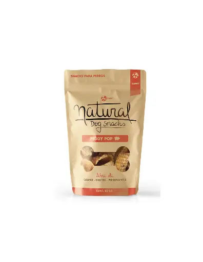 Natural -Piggy Pop - ZuPet - Snacks Perros  