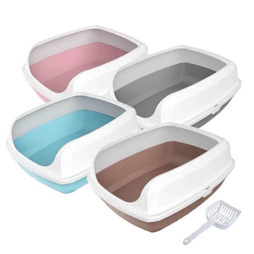 Arenero o Caja Sanitaria con Borde  Wonder Cat
