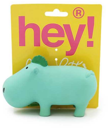 Juguete - Perro - hey! - Hipopótamo de Latex con Sonido