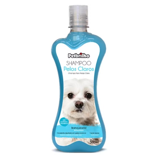 Shampoo - Petbrilho - Pelos Claros - 500 ml