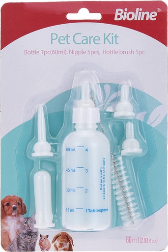 Kit Cuidad Inicial para Mascotas - Pet Care Kit - Bioline - 6 pza