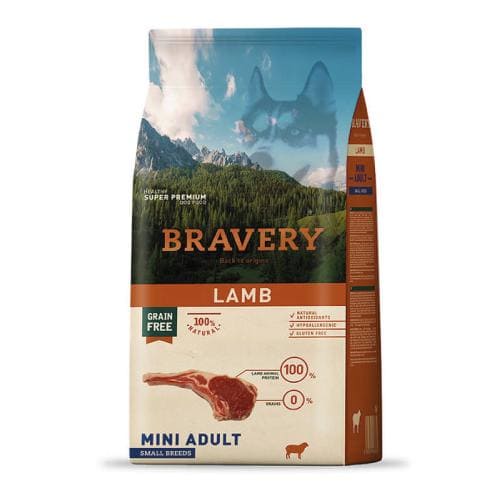Bravery - Adulto - Perro - Cordero - Small Breeds - 7 kg
