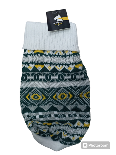 [709081033739] Ropa - Lana - Wonder Dog - Verde Diseños - L
