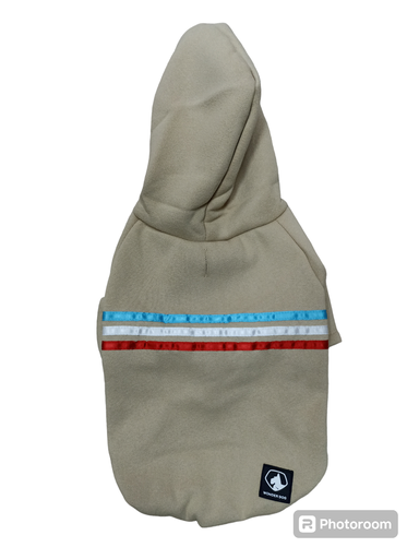 Ropa - Poleron Sport - M - Beige - Wonder Dog  