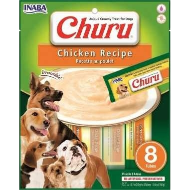 Churu Perro Pollo 8 Tubos  20gr 