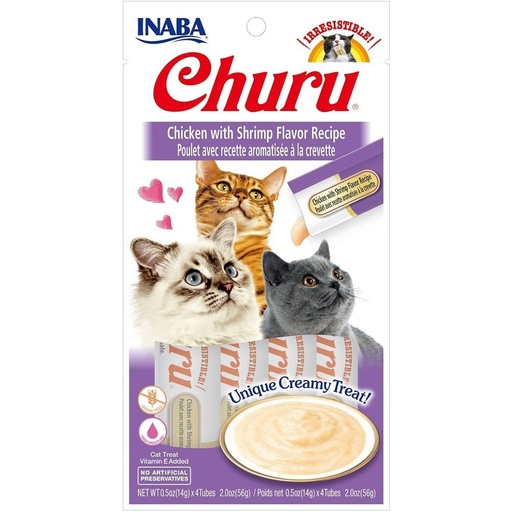 Churu - Gato - Pollo - Camaron - 14gr 