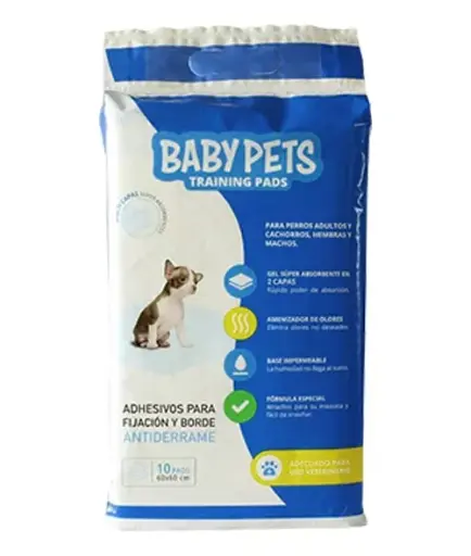 Training Pads - Sabanillas - Baby Pets - 60x60 - 10 unid