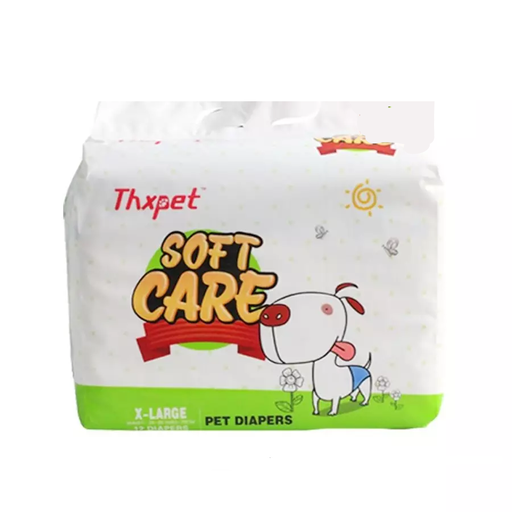 [TX-DP005] Pañales - Thxpet - Soft Care - XL - 12 unid