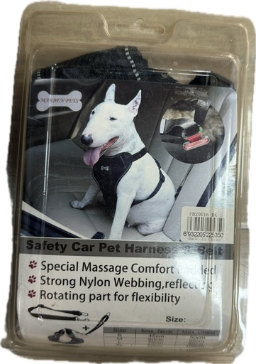 Pechera - Seguridad para Auto - Marben Pets - S