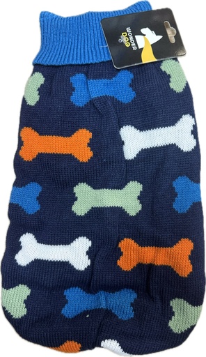 Ropa - Lana - Huesitos - M - Wonder Dog 