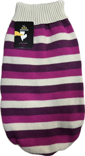 Ropa - Lana - Franjas Hembra- XL - Wonder Dog